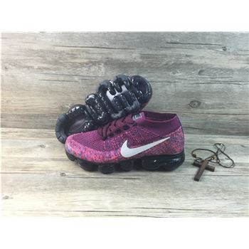 Nike flyknit Air VaporMax 2018 Women's Running Shoes Purple Black